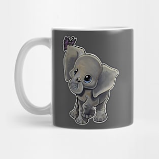 Butterfly elephant Mug